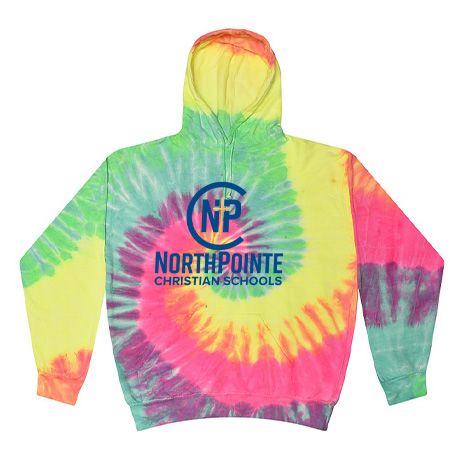 Northpointe Christian Adult Tie Dye Fleece Pullover - Image 53