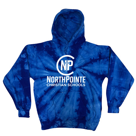 Northpointe Christian Adult Tie Dye Fleece Pullover - Image 6