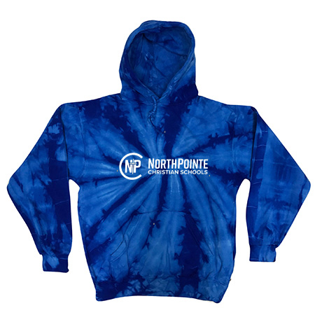 Northpointe Christian Youth Youth Tie Dye Fleece Pullover - Image 3