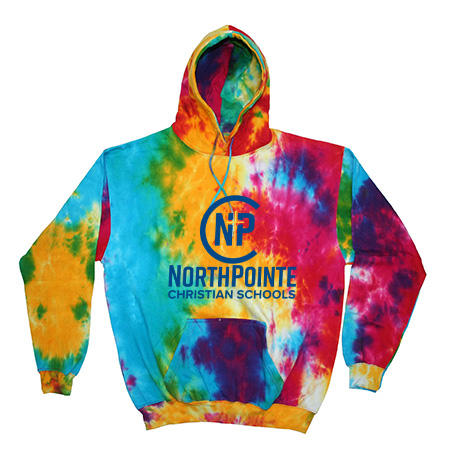 Northpointe Christian Youth Youth Tie Dye Fleece Pullover - Image 21