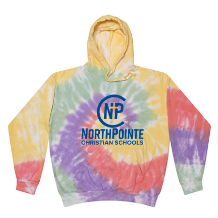 Northpointe Christian Youth Youth Tie Dye Fleece Pullover - Image 14