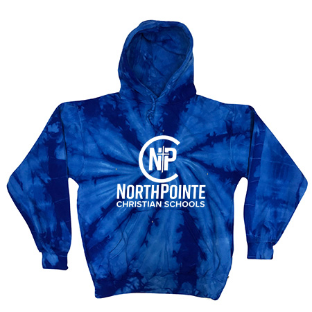 Northpointe Christian Youth Youth Tie Dye Fleece Pullover - Image 2