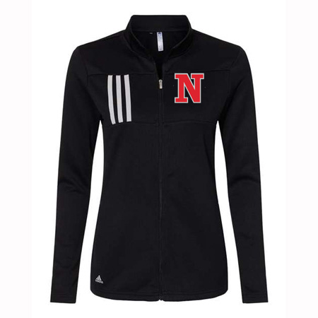 Northview Ladies Adidas 3-Stripes Double Knit Full-Zip Pullover - Image 9