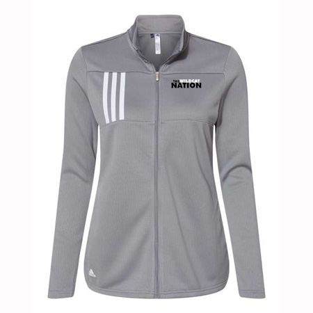 Northview Ladies Adidas 3-Stripes Double Knit Full-Zip Pullover - Image 11