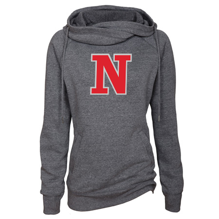 Northview Ladies Classic Fleece Funnel Neck Pullover Hood - Image 46