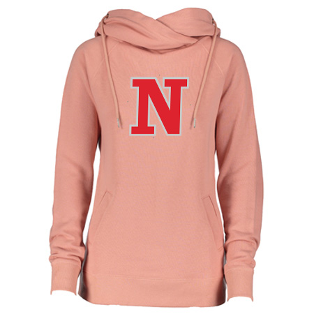 Northview Ladies Classic Fleece Funnel Neck Pullover Hood - Image 43