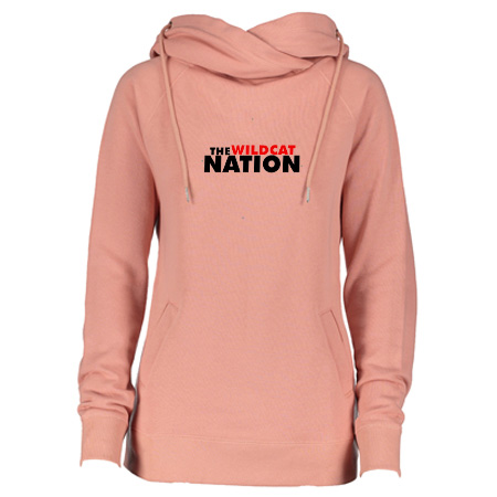 Northview Ladies Classic Fleece Funnel Neck Pullover Hood - Image 6