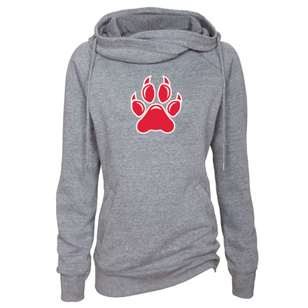 Northview Ladies Classic Fleece Funnel Neck Pullover Hood - Image 30