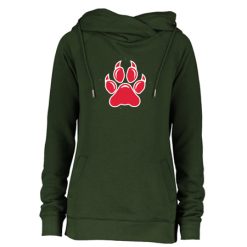 Alternative view of Northview Ladies Classic Fleece Funnel Neck Pullover Hood
