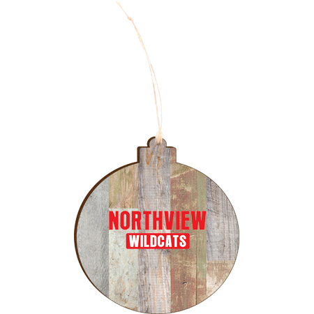 Northview Light 4.18 X 3.86 Faux Wood Ornament - Image 3