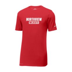 Alternative view of Northview Nike Dri-FIT Cotton/Poly Tee