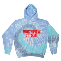 Alternative view of Northview Youth Youth Tie Dye Fleece Pullover