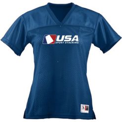 USA SS Ladies Junior Fit Replica Football Tee