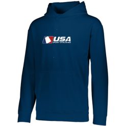 USA SS Adult Wicking Fleece Hoodie