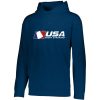 USA SS Youth YOUTH WICKING FLEECE HOODIE