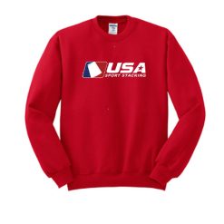 Alternative view of USA SS JERZEES® - NuBlend® Crewneck Sweatshirt