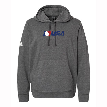 USA SS Adidas Fleece Hoodie - Image 4