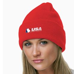 Alternative view of USA SS Knit Cuff Beanie