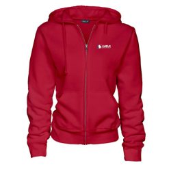 USA SS Ladies Full Zip Fleece Hoodie