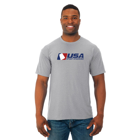 USA SS Adult DRI-POWER Poly T-Shirt - Image 3