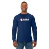 USA SS Adult DRI-Power Long Sleeve Poly T-Shirt
