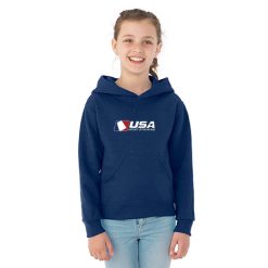 Alternative view of USA SS Youth NuBlend® Youth Hooded Sweatshirt
