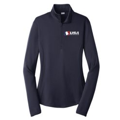 USA SS Ladies Ladies PosiCharge® Competitor™ 1/4-Zip Pullover