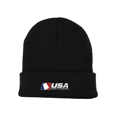 USA SS Acrylic Beanie with Cuff - Image 6