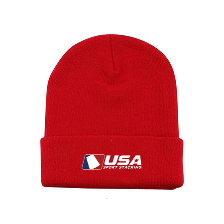 USA SS Acrylic Beanie with Cuff - Image 2