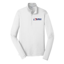 Alternative view of USA SS Adult PosiCharge® Competitor™ 1/4-Zip Pullover