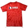 USA SS Youth Youth Spider Tie Dye T-Shirt