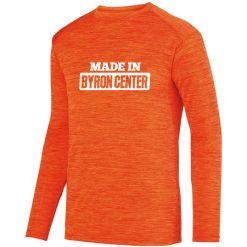 Byron Center Adult SHADOW TONAL HEATHER LONG SLEEVE TEE