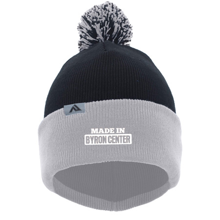 Byron Center KNIT FOLD OVER POM-POM BEANIE - Image 44