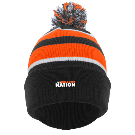 Byron Center KNIT FOLD OVER POM-POM BEANIE - Image 5