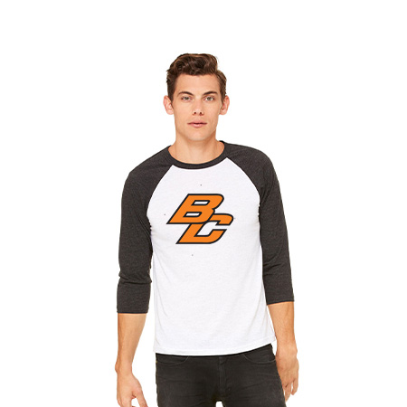 Byron Center Unisex 3/4 Sleeve Baseball Tee - Image 19