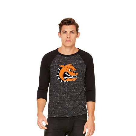 Byron Center Unisex 3/4 Sleeve Baseball Tee - Image 48