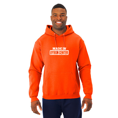 Byron Center Adult NuBlend® Hooded Sweatshirt - Image 5
