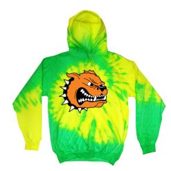 Alternative view of Byron Center Adult Tie Dye Fleece Pullover