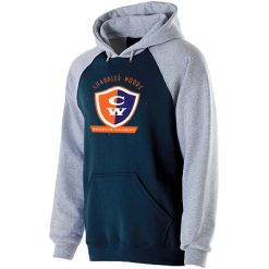 Alternative view of Chandler Woods Adult Banner Hoodie