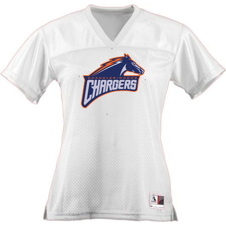 Chandler Woods Ladies Junior Fit Replica Football Tee - Image 8