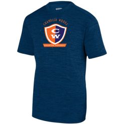 Alternative view of Chandler Woods Youth YOUTH SHADOW TONAL HEATHER TRAINING TEE