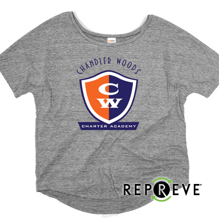 Chandler Woods Ladies Triblend Flowy Tee - Image 5