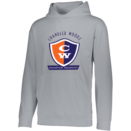 Chandler Woods Youth YOUTH WICKING FLEECE HOODIE - Image 7