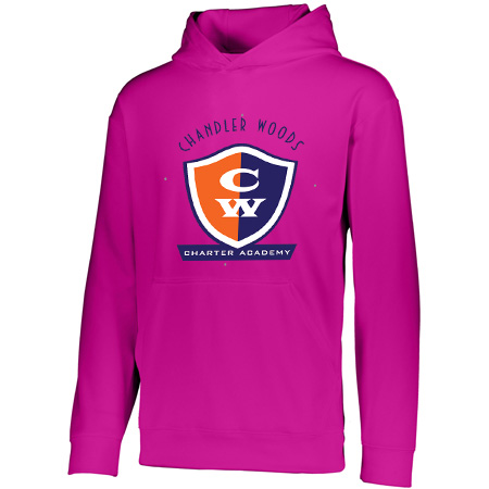 Chandler Woods Youth YOUTH WICKING FLEECE HOODIE - Image 5