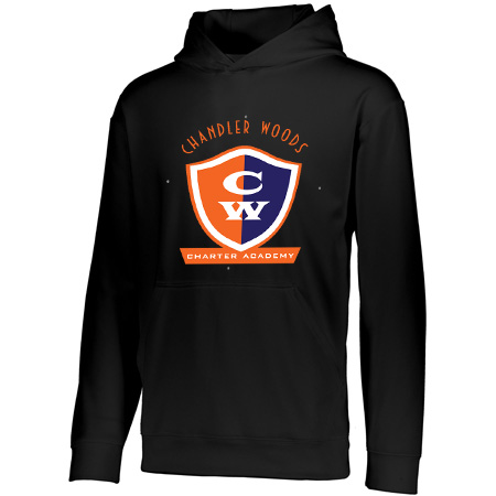 Chandler Woods Youth YOUTH WICKING FLEECE HOODIE - Image 3