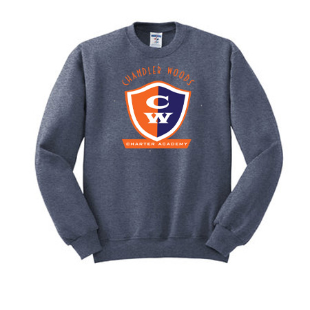 Chandler Woods JERZEES® - NuBlend® Crewneck Sweatshirt - Image 15