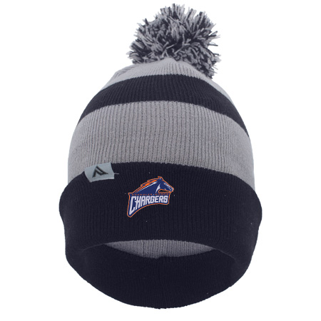 Chandler Woods KNIT FOLD OVER POM-POM BEANIE - Image 23