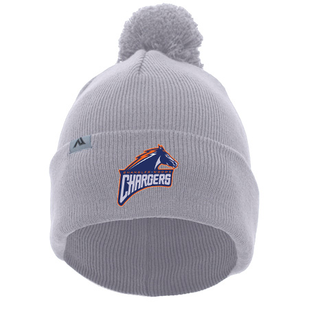 Chandler Woods KNIT FOLD OVER POM-POM BEANIE - Image 25