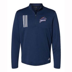 Chandler Woods Adult Adidas 3-Stripes Double Knit Quarter-Zip Pullover