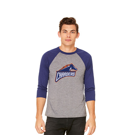 Chandler Woods Unisex 3/4 Sleeve Baseball Tee - Image 3